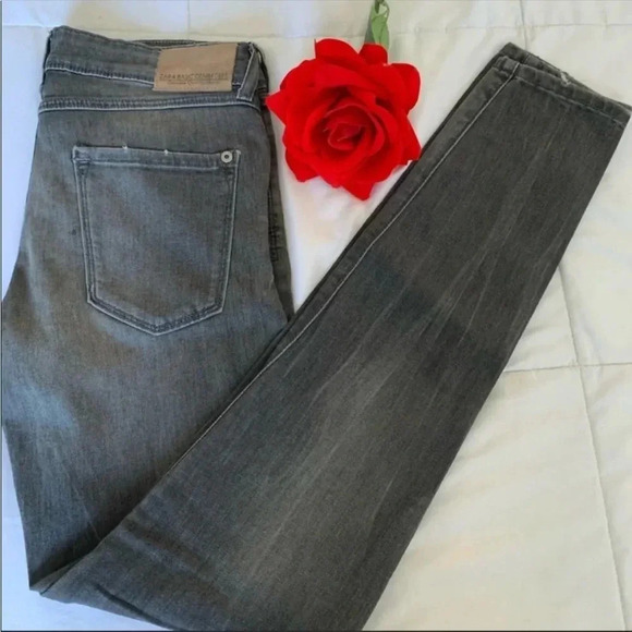 Zara gray skinny denim - Picture 1 of 3